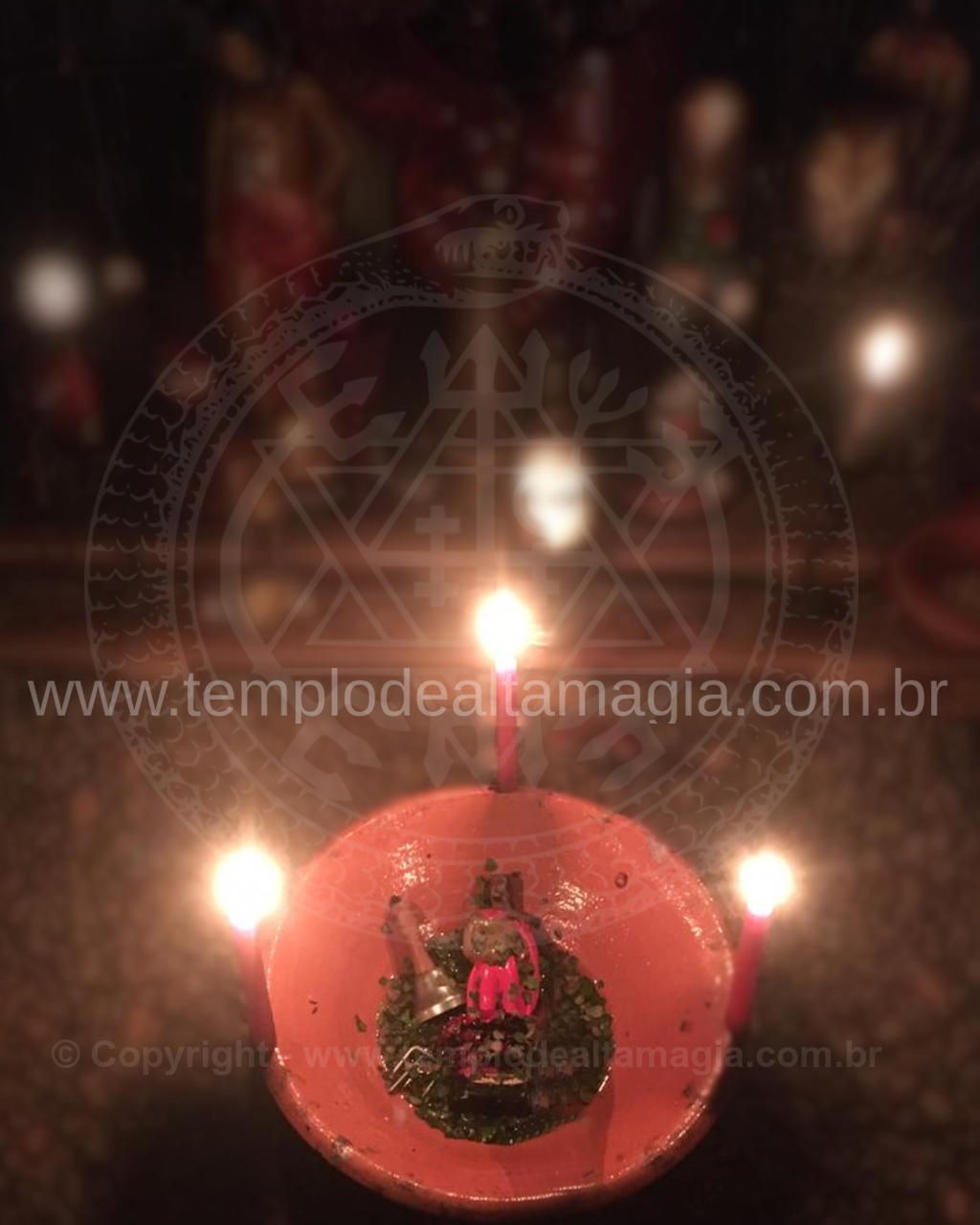 Preparação p/ feitura de Exu